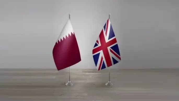 بيان قطري بريطاني مشترك: دعوات لوقف إطلاق النار وحلول دبلوماسية