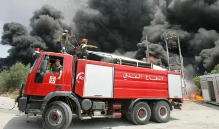 حرائق عنيفة في عدة مناطق.. والدفاع المدني ينبّه