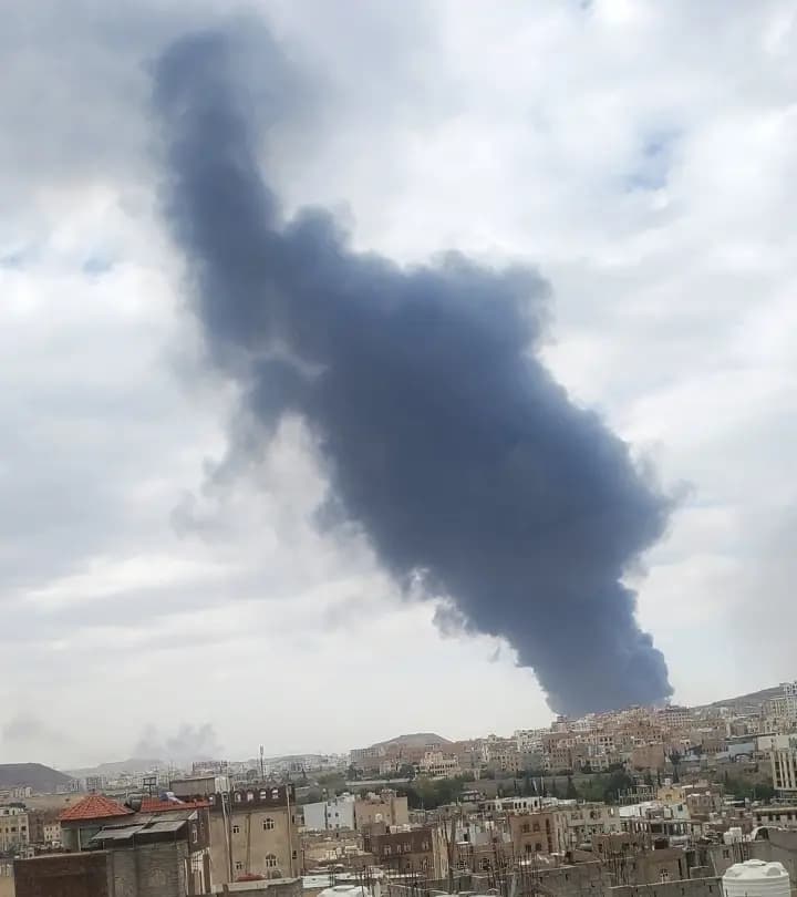 هجوم إسرائيلي عنيف على صنعاء ومطارها!