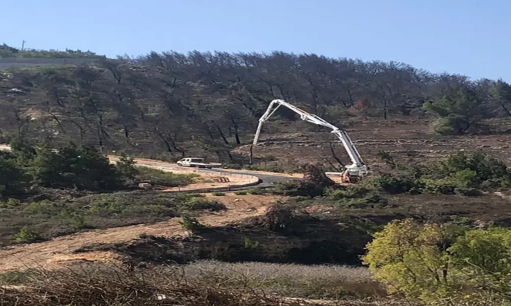 الجيش الإسرائيلي يشق طريقًا عسكرية في تلال كفرشوبا