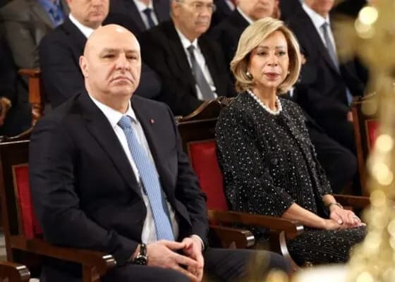 عون وعقيلته إلى روما