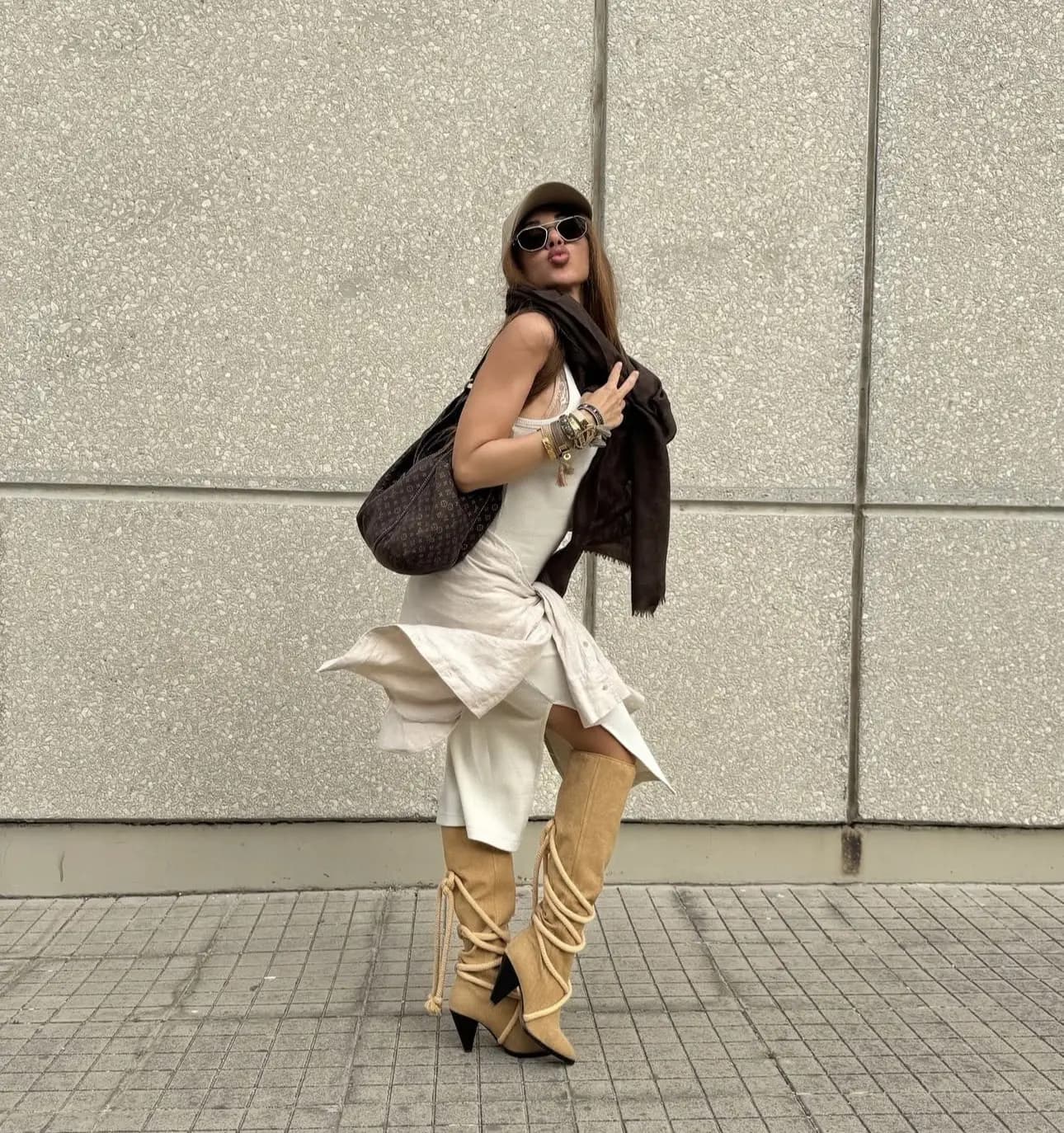 ميريام فارس و"أم الدنيا".. جمال على جمال!