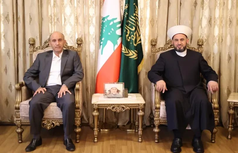 تعزيز الاستقرار بين المفتي الغزاوي ورئيس فرع مخابرات البقاع