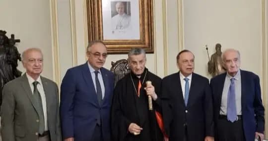 زيارة مارونية إلى بكركي