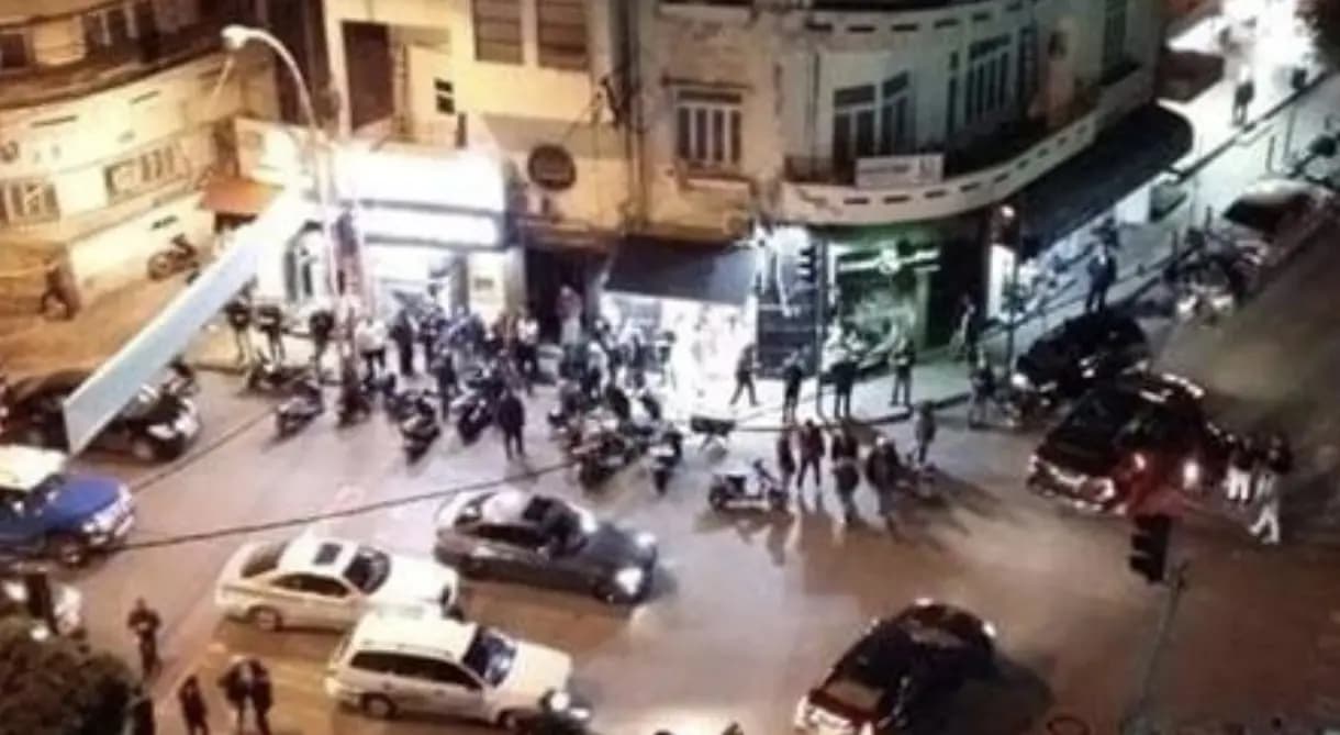سقوط من الطابق العاشر في بيروت!
