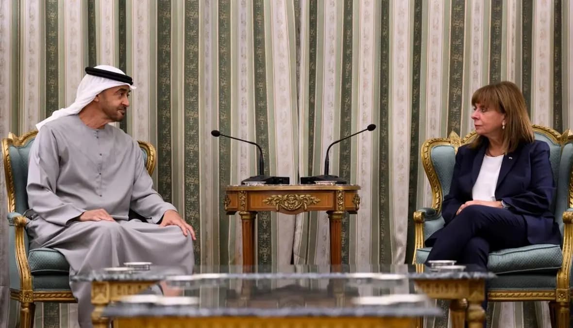 محمد بن زايد في أثينا تعزيزاً للشّراكة الاستراتيجيّة بين الإمارات واليونان