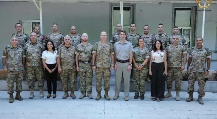 الجيش في ورشة عمل بعنوان التواصل الدولي في مجال الدّفاع