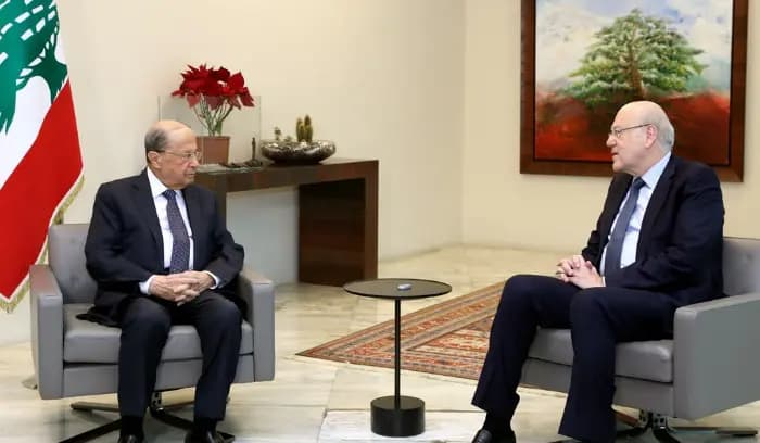 عون عرض مع رئيس الحكومة مناقشة الموازنة ميقاتي: موضوع الكهرباء سيكون خارج الموازنة والحل المجتزأ لم يعد مقبولا