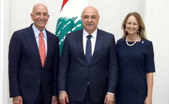 باراك يتحدث عن مستقبل أفضل للبنان وسوريا