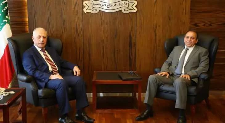 وزيري الدفاع والمهجرين يطلعان على تطوّر ملف عودة النازحين الى سوريا