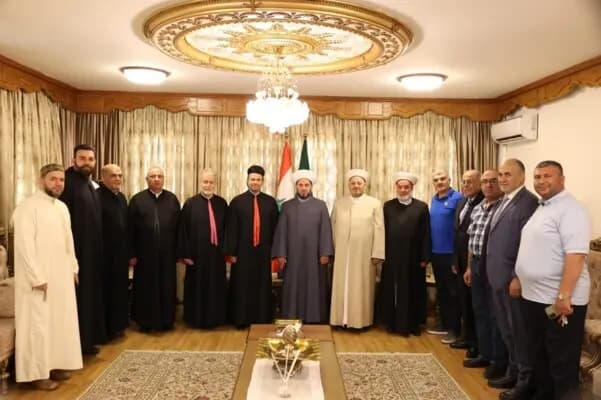 راعي أبرشية زحلة يزور المفتي الغزاوي.. وهذا ما بحثاه