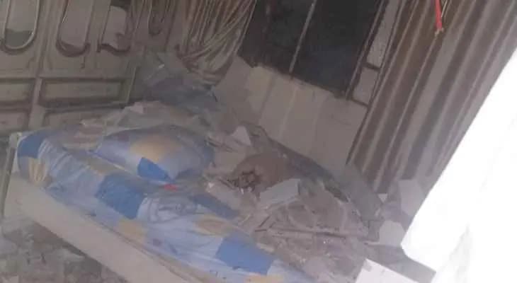 في طرابلس سقف مبنى ينهار على رجل وزوجته