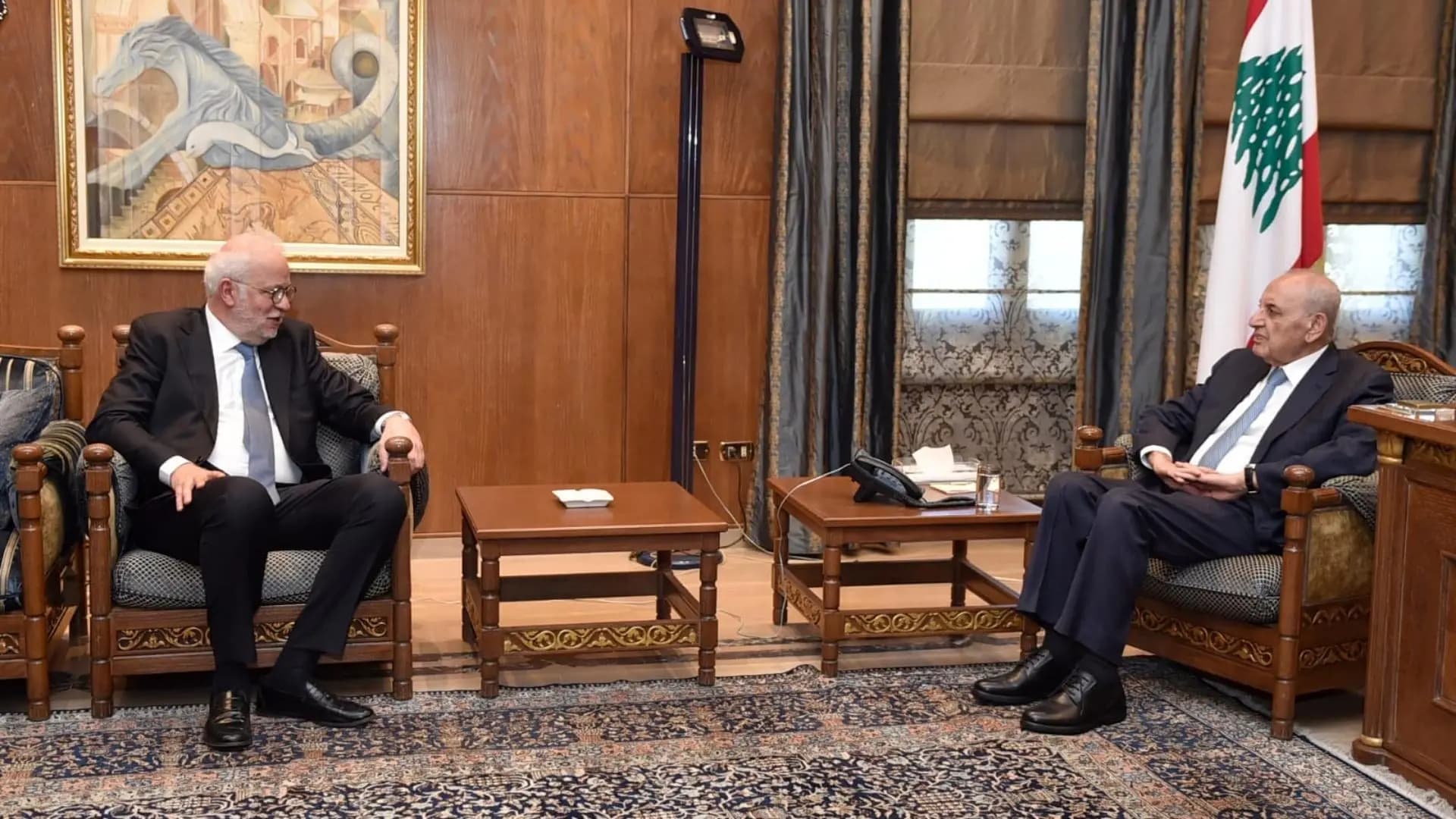 نصار من عين التينة: للإسراع بإقرار قانون استقلالية القضاء