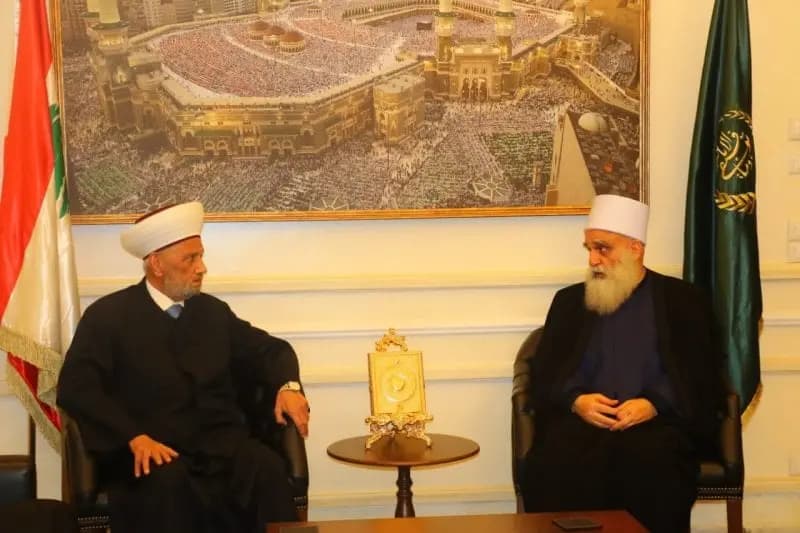 شيخ العقل والمفتي دريان: لا للفتنة والتحريض