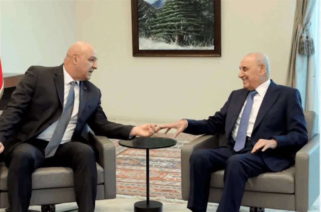 الأوضاع في لبنان والمنطقة بين عون وبري
