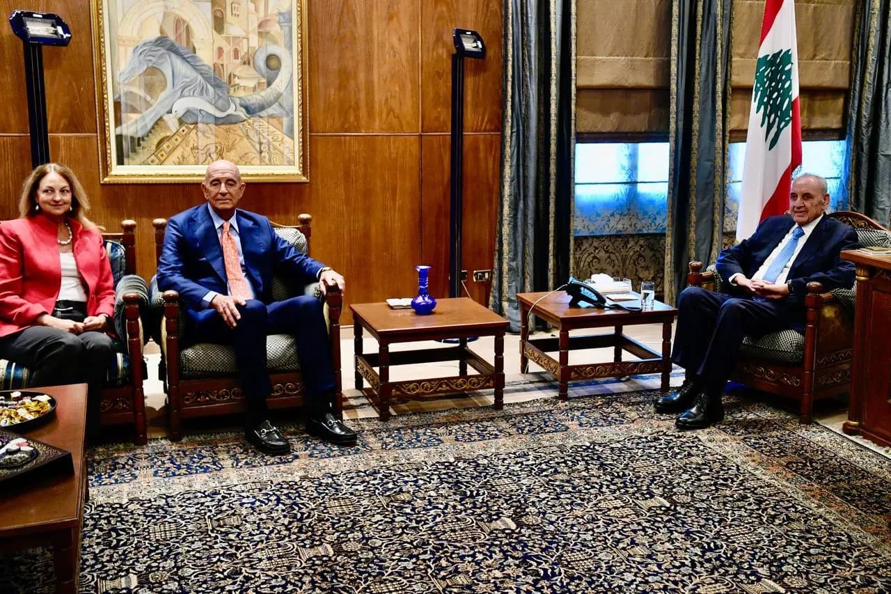 براك من عين التينة: اللقاء ممتاز.. والمشكلة ليست في الضمانات!