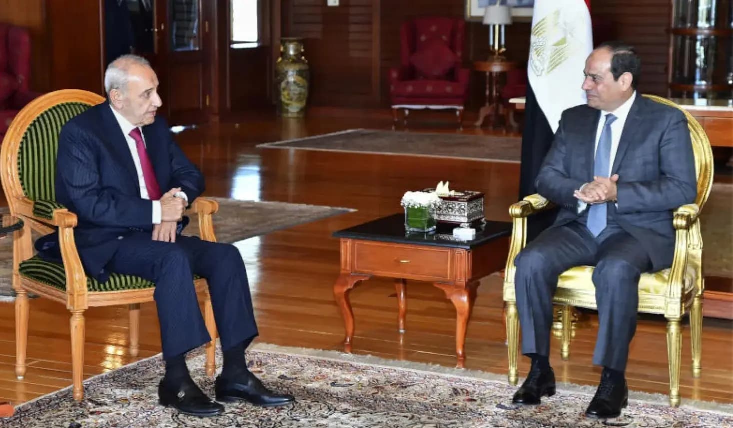 بمناسبة ذكرى ٢٣ يوليو.. بري يبرق إلى السيسي