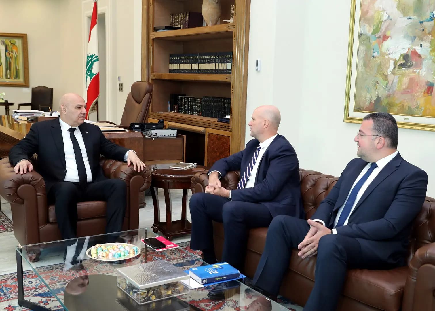 عون يودّع فرييسن: شكراً لوقوفكم إلى جانب لبنان