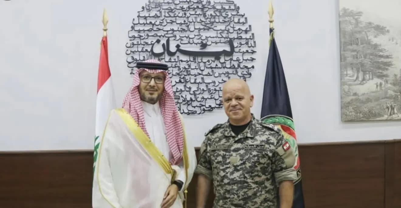 لاوندس يلتقي بخاري والأشقر: تعاون ودعم للاستقرار