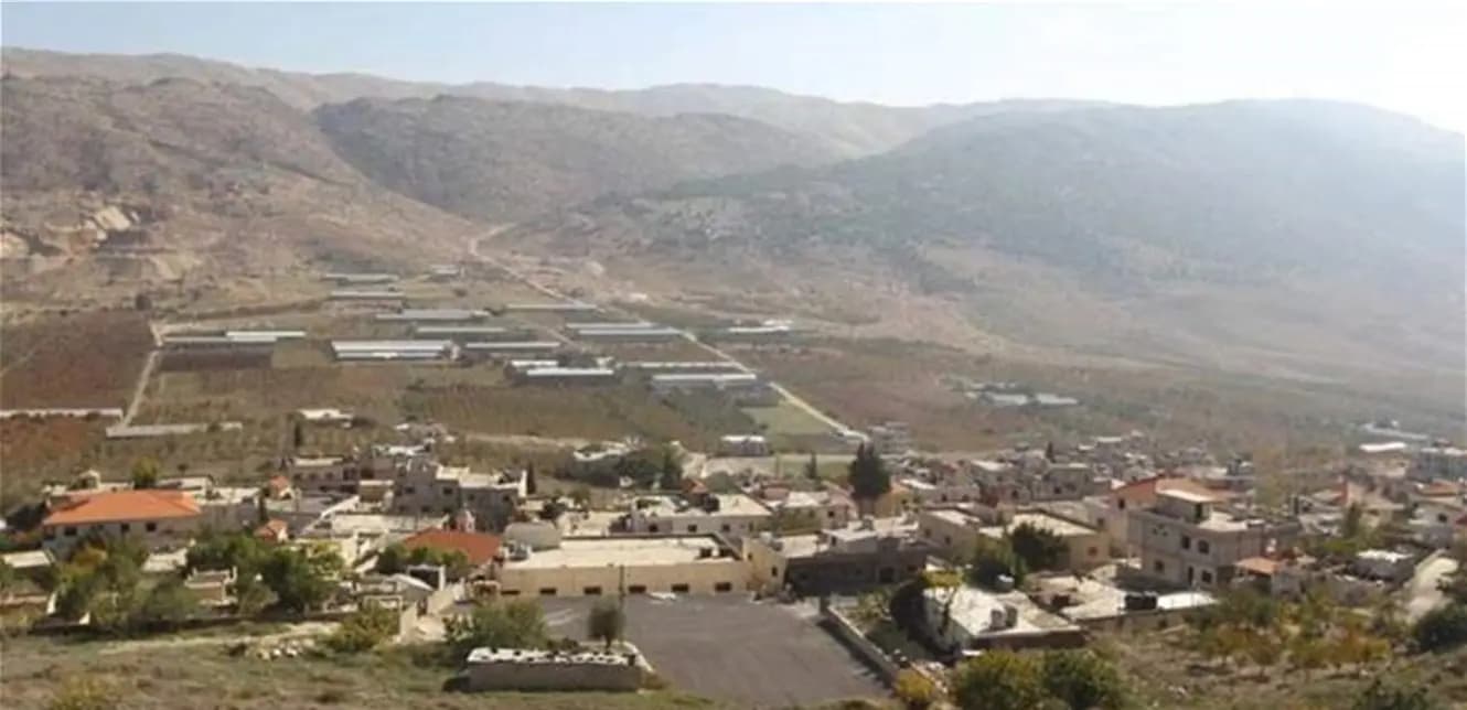 سقوط قذيفة سورية في جبل عين كفرزبد