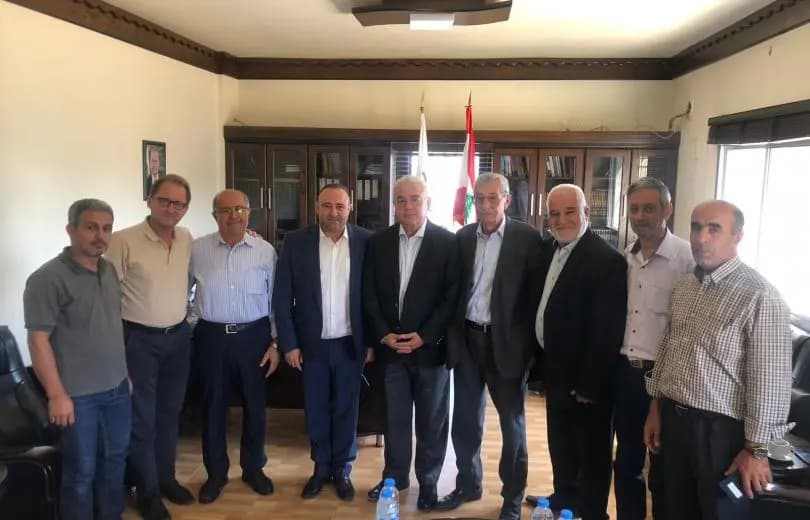 سكاف يزور اتحاد بلديات الاستقلال