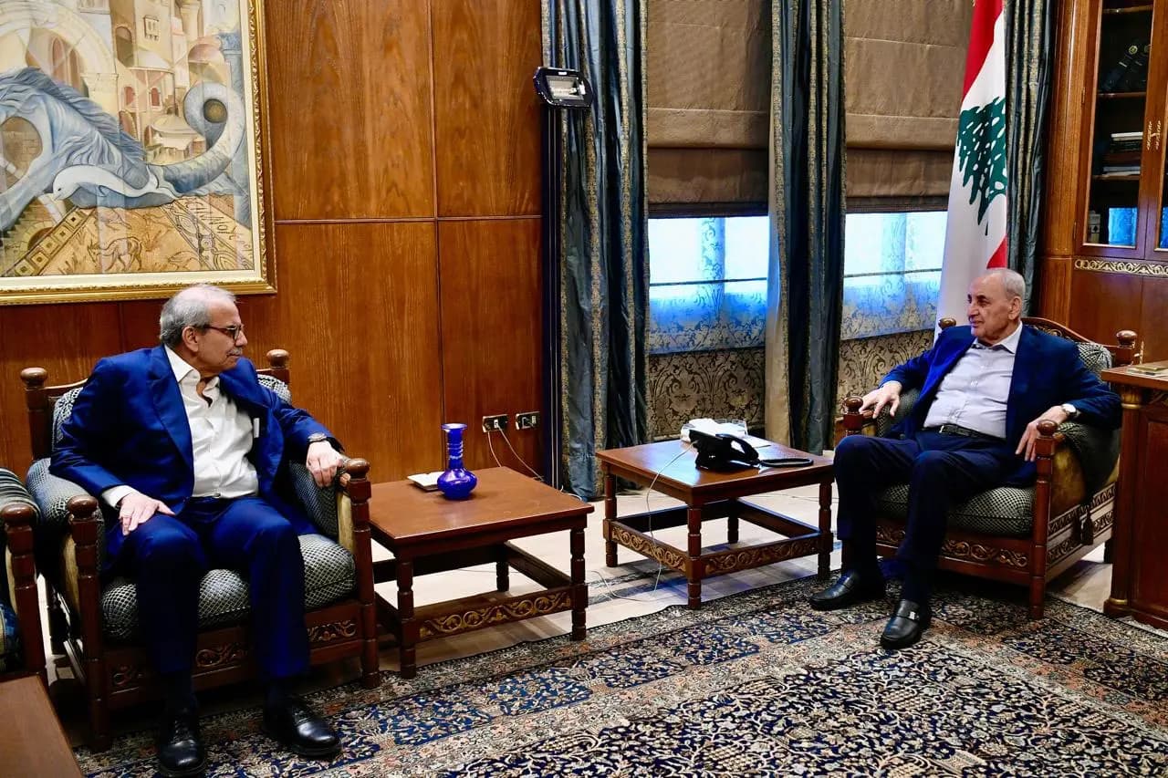 بري بستقبل سلام.. التصعيد وملف النزوح على الطاولة