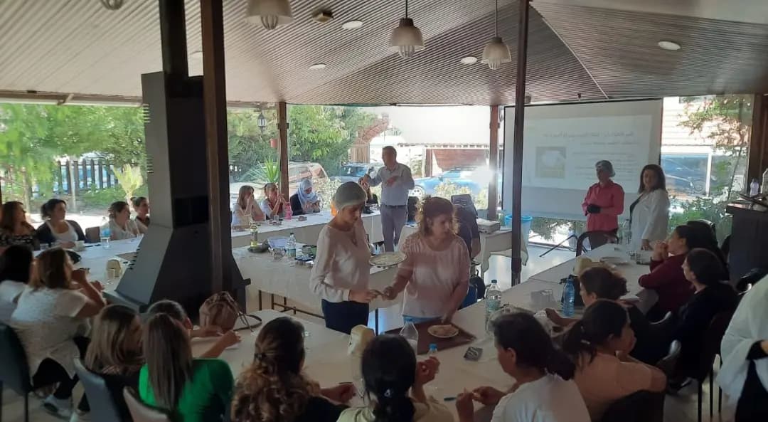 ورشة تدريبية لتصنيع الالبان والاجبان في المنزل للمبتدئات في راشيا