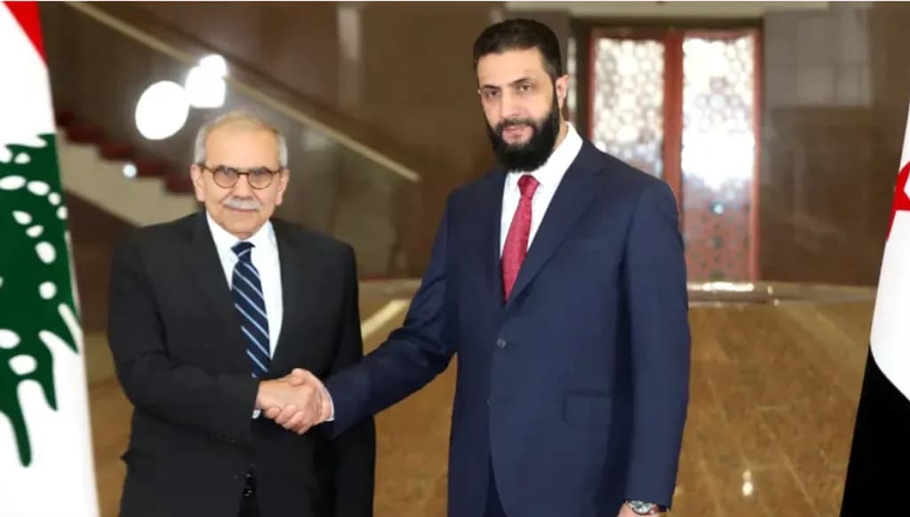 اتصال بين الشرع وسلام.. تضامن وتنسيق حدودي