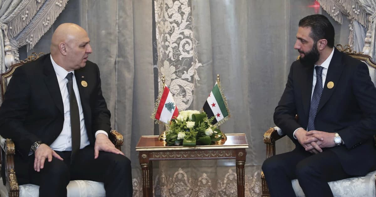 اتصال بين عون والشرع.. والتشديد على ضبط الحدود