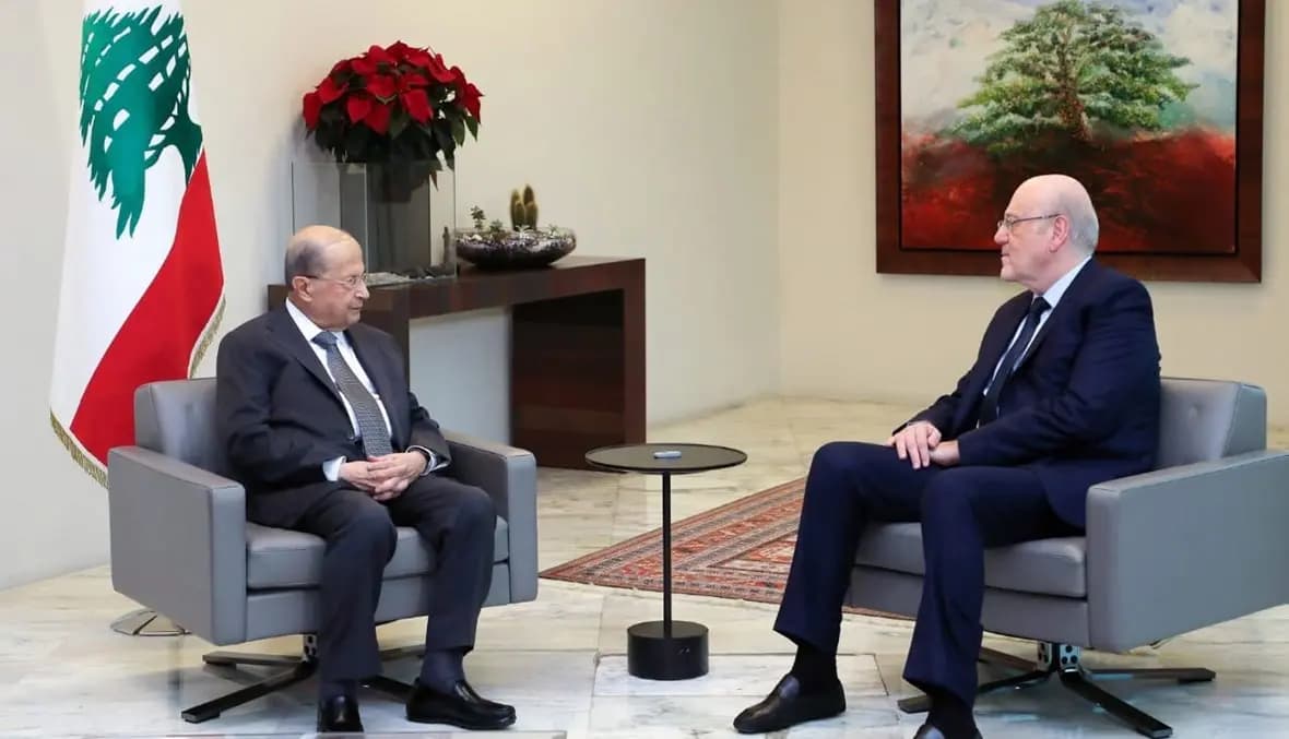 أوساط ميقاتي للأنباء: عون يصرُّ على تبني شروط باسيل