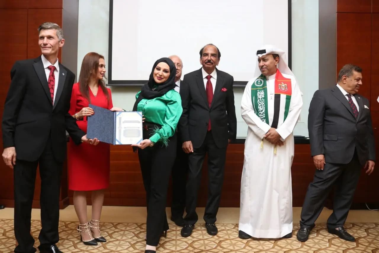 المحامية حياة زين الدين تمثل لبنان في مؤتمر القمة الاممية لمجلس الامن والقوة الدولية في دبي