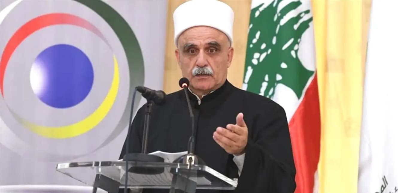 شيخ العقل: ليكن موضوع النفط والغاز باباً لإعادة الثقة!