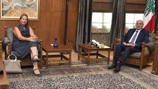 بري يستقبل سفيرة سويسرا