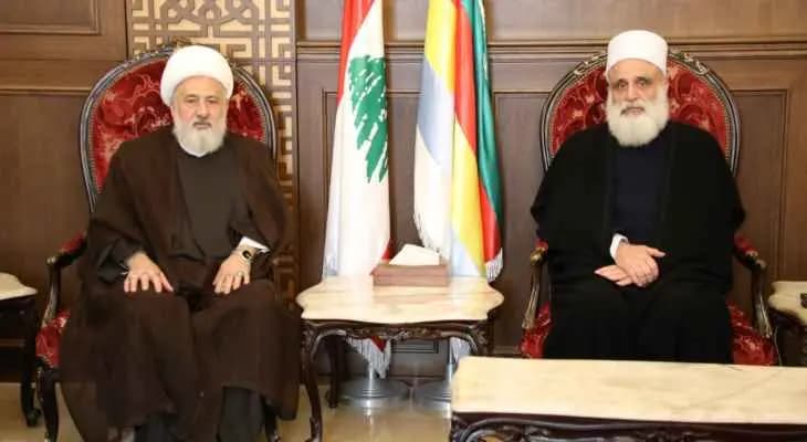 لقاء يجمع "شيخ العقل" و"الخطيب".. وهذا ما تمّ تأكيده!