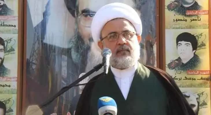 قاووق: لبنان القوي بالمقاومة لا يخشى نتانياهو!