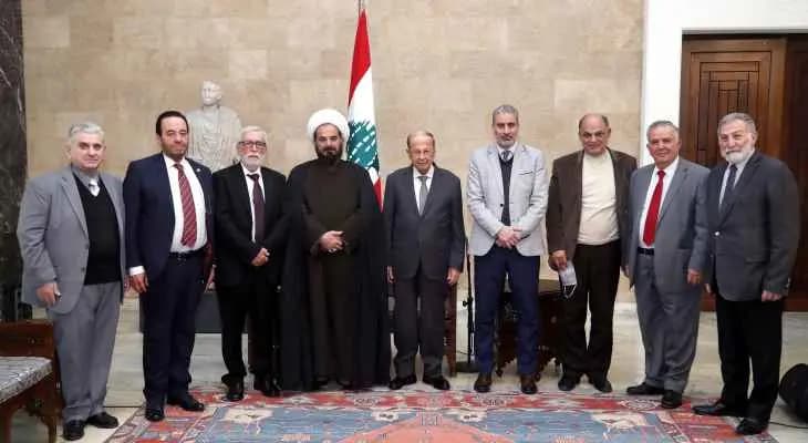 الرئيس عون: كل ما يُقال عن التنازل عن حقوق لبنان بالحدود البحرية ليس صحيحا والنقاشات ستحفظ حقوقه وثروته