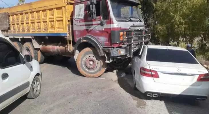 حادث سير في هذه المنطقة!