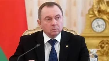 وفاة وزير خارجية بيلاروس..