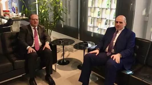 شقير يبحثُ مع لويس لحود في تسويقِ المنتجات الزّراعية والصّناعات الغذائيّة