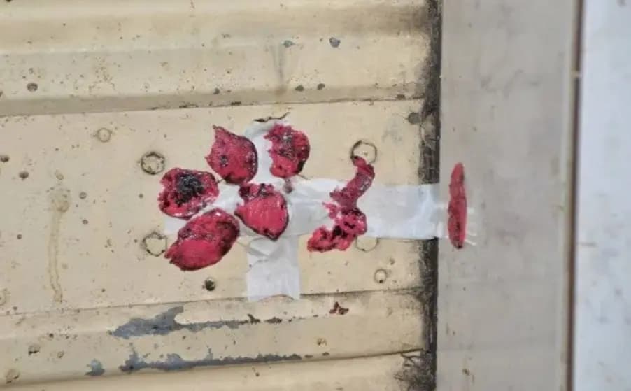 اقفال محلين بالشمع الأحمر في صيدا
