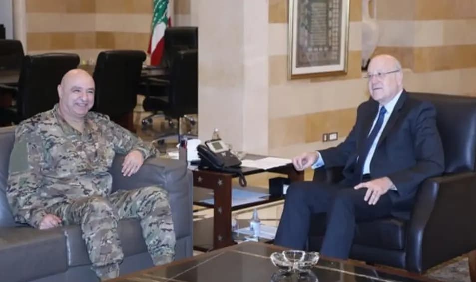 قائد الجيش من السراي: سنُكثّف إجراءاتنا خلال فترة الأعياد
