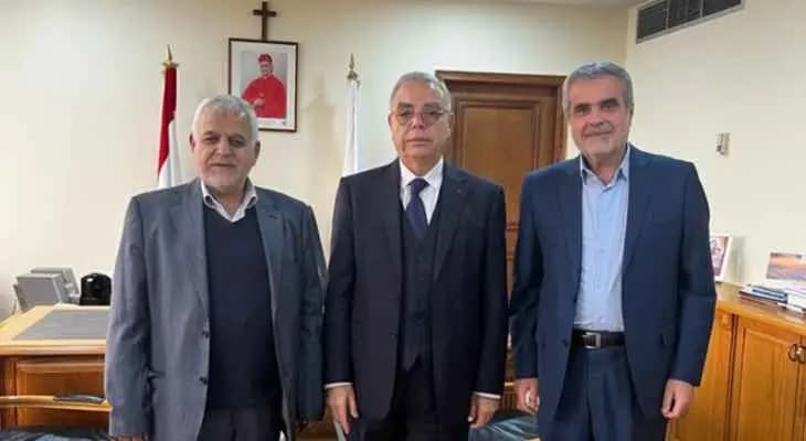"حزب الله" والرابطة المارونية يناقشان بالملفات الشائكة