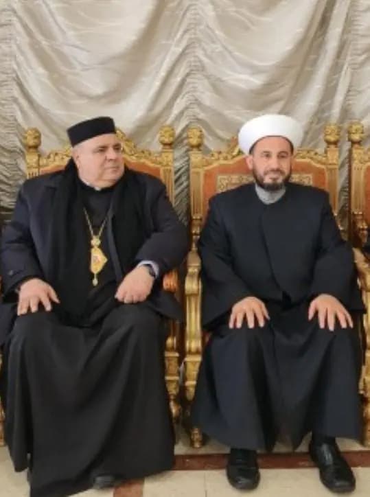 المطران إبراهيم زار أزهر البقاع مُهنّئًا..