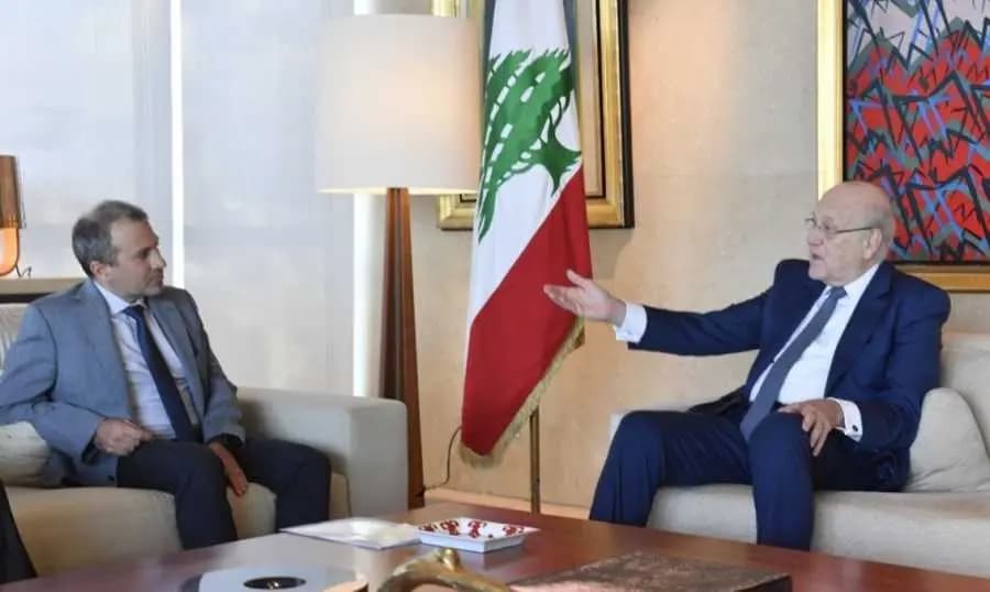 لقاءٌ يجمعُ ميقاتي وباسيل... إليكم التّفاصيل
