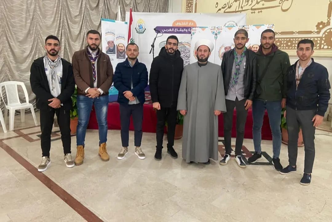 مفوضية البقاع في كشافة الغد تزور مفتي البقاع