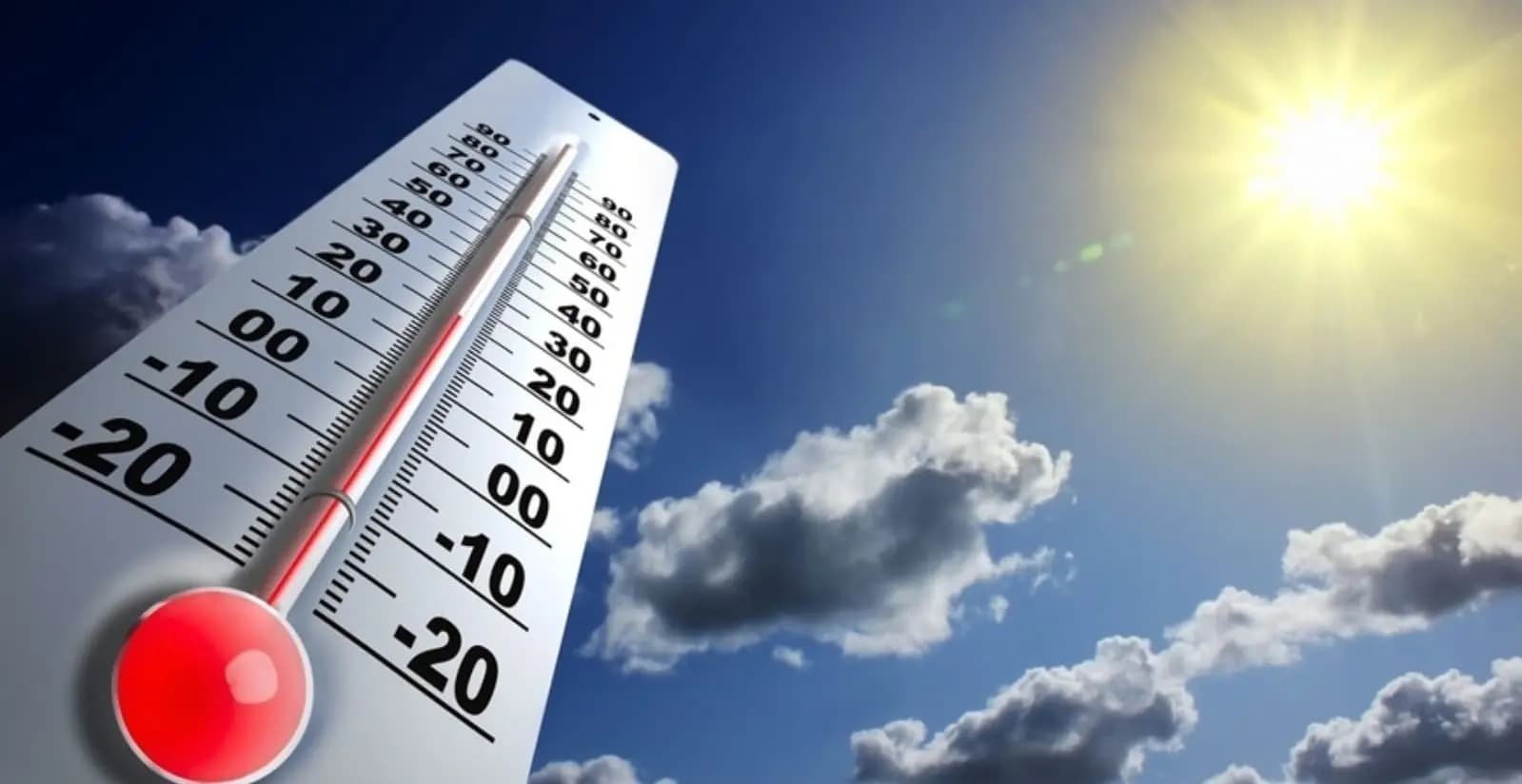 ارتفاع محدود بدرجات الحرارة..