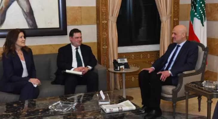 وزير الداخلية عرض مع وفد الخزانة الأميركية التحضيرات للانتخابات وملف مكافحة الجريمة