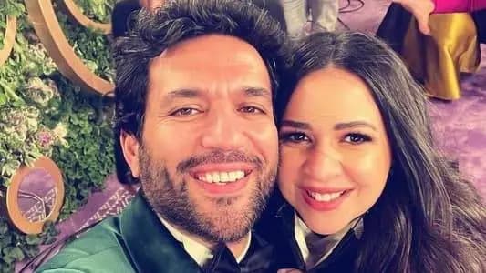 إيمي سمير غانم تستقبل مولودها الأول من حسن الرداد