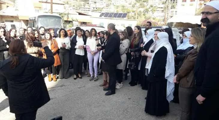 وقفة احتجاجية للأساتذة في حاصبيا!
