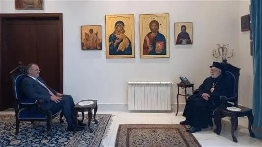 بوشيكيان يتباحث مع عودة في خارطة الطريق للبنان المستقبل